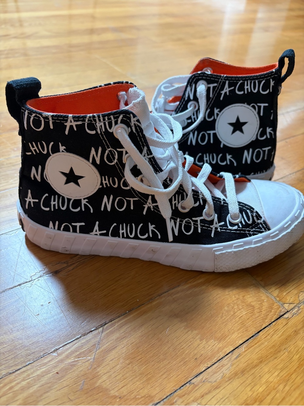 Converse Kids “Not a Chuck” High-Top Sneakers